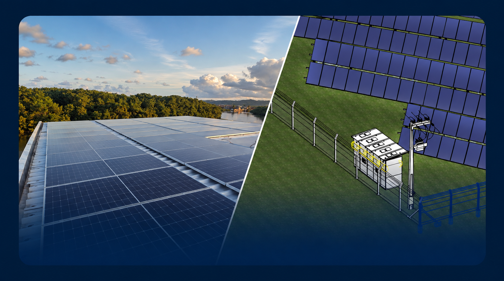 Usinas Fotovoltaicas — Projeto, instalação e comissionamento